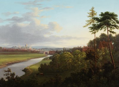 View of Worcester from Henwick by Samuel Smith